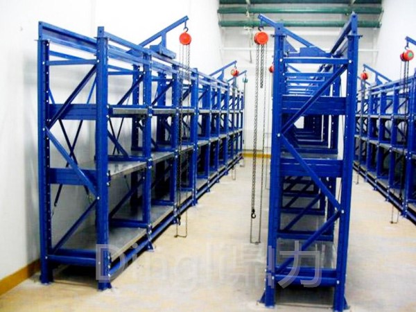 The mold rack designed by Dingli for a large enterprise was perfectly completed